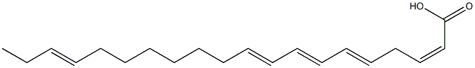 DELTA-17-CIS-EICOSAPENTAENOICACID 化学構造式