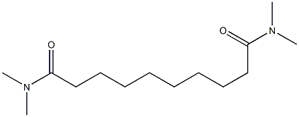 SEBACAMIDE,N,N,N',N'-TETRAMETHYL-,,结构式