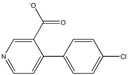 PARA-CHLOROPHENYLNICOTINATE Struktur