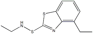 N-DIETHYL-2-BENZOTHIAZOLESULPHENAMIDE,,结构式