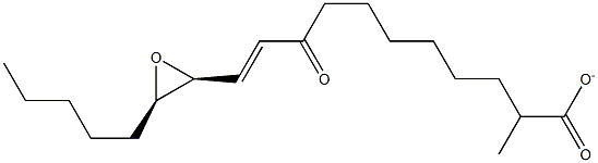 METHYLCIS-12,13-EPOXY-9-OXO-TRANS-10-OCTADECENATE 结构式