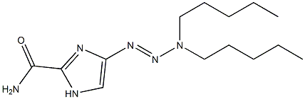 DIAMYL-TRIAZENOIMIDAZOLE-CARBOXAMIDE,,结构式