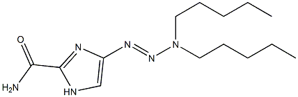 DIAMYL-TRIAZENOIMIDAZOLE-CARBOXAMIDE Structure