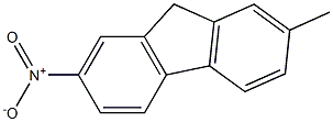 FLUORENE,2-METHYL-7-NITRO- Structure