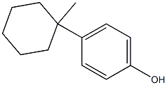 4-(1-METHYLCYCLOHEXYL)PHENOL Structure