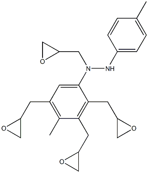 TETRAGLYCIDYL-4,4'-DIMETHYLDIANILINE Structure