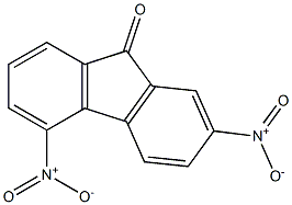 2,5-DINITRO-9-FLUORENONE Structure