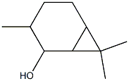 2-蒈醇,,结构式