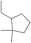  1,1-dimethyl-2-ethylcyclopentane