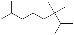 2,3,3,7-tetramethyloctane,,结构式