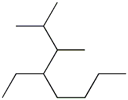 2,3-dimethyl-4-ethyloctane Struktur
