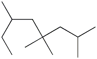 2,4,4,6-tetramethyloctane Structure