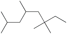 2,4,6,6-tetramethyloctane 结构式