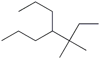 3,3-dimethyl-4-propylheptane 结构式