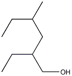 4-methyl-2-ethyl-1-hexanol Structure