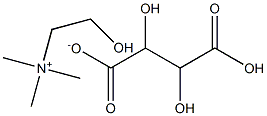 CHOLINE BITARTATE Structure