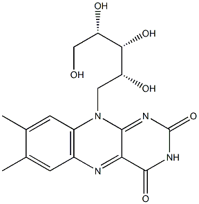 RIBOFLAVIN (PHARMA GRADE) Structure