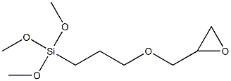 3-GLYCIDOXYLPROPYLTRIMETHOXYSILANE Structure