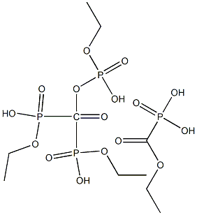 ETHOXYCARBONYLPHOSPHONIC ACID (TRIETHYLPHOSPHONOFORMATE) 结构式