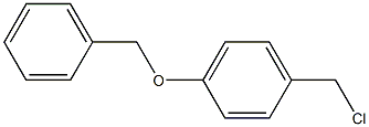 4-BENZYLOXYBENZYCHLORIDE 化学構造式