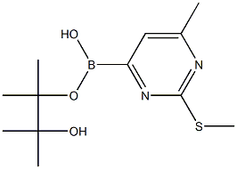  2-METHYLTHIO-6-METHYLPYRIMIDINE-4-BORONIC ACIS PINACOL ESTER