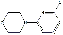 2-CHLORO-6-MORPHOLINOPYRAZINE Structure