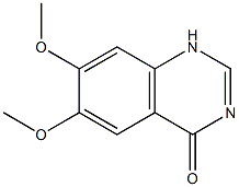 6,7-DIMETHOXYQUINAZOLIN-4(1H)-ONE Structure