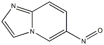 6-NITROH-IMIDAZO[1,2-A]PYRIDINE 化学構造式