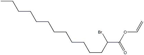 vinyl 2-bromomyristate Structure