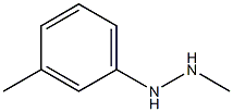 1-methyl-2-m-tolyl-hydrazine Structure