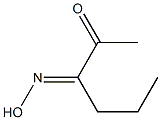 2,3-hexanedione-3-oxime Structure