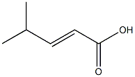 2-異己烯酸, , 结构式