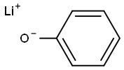 lithium phenolate Struktur