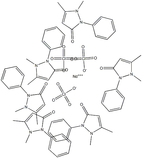 過氯酸六安替比林釹