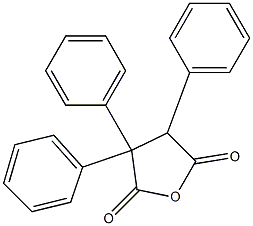 triphenylsuccinic anhydride Struktur