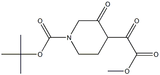 tert-Butyl 4-(2-methoxy-2-oxoacetyl)-3-oxopiperidine-1-carboxylate