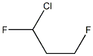 1-Chloro-1,3-difluoropropane,,结构式