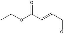 ETHYL-4-OXOBUTENOATE 化学構造式