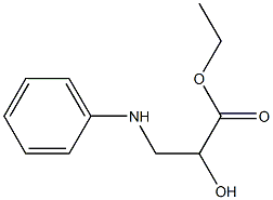 PHENYLISOSERINE ETHYL ESTER 化学構造式