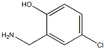 5-CHLORO-2-HYDROXYBENZYLAMINE Structure