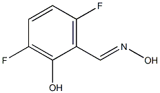 3,6-DIFLUORO-2-HYDROXYBENZALDEHYDE OXIME,,结构式