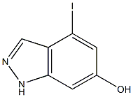 4-IODO-6-HYDROXYINDAZOLE,,结构式
