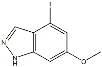 4-IODO-6-METHOXYINDAZOLE Structure