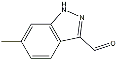 6-METHYLINDAZOLE-3-CARBOXYALDEHYDE,,结构式