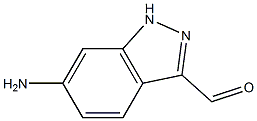 6-AMINOINDAZOLE-3-CARBOXYALDEHYDE,,结构式