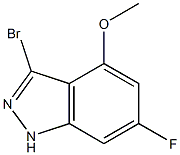  6-FLUORO-4-METHOXY-3-BROMOINDAZOLE