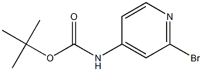BOC-4-Amino-2-bromopyridine,,结构式