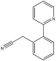 2-Pyridinylphenylacetonitrile Structure