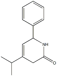 4-Isopropyl-6-Phenyl-3,6-Dihydropyridin-2(1H)-One Structure