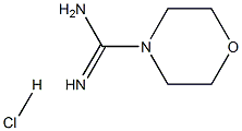 Morpholinoformamidine hydrochloride,,结构式